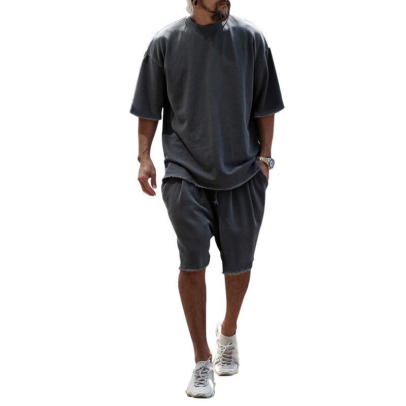 Completo sportivo da uomo senza maniche – Vestibilità comoda e traspirante