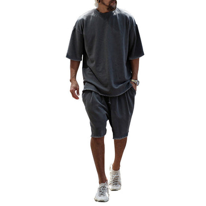 Completo sportivo da uomo senza maniche – Vestibilità comoda e traspirante