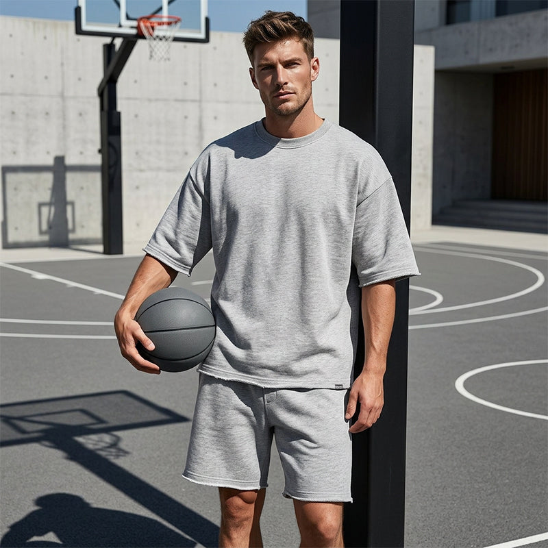 Completo sportivo da uomo senza maniche – Vestibilità comoda e traspirante