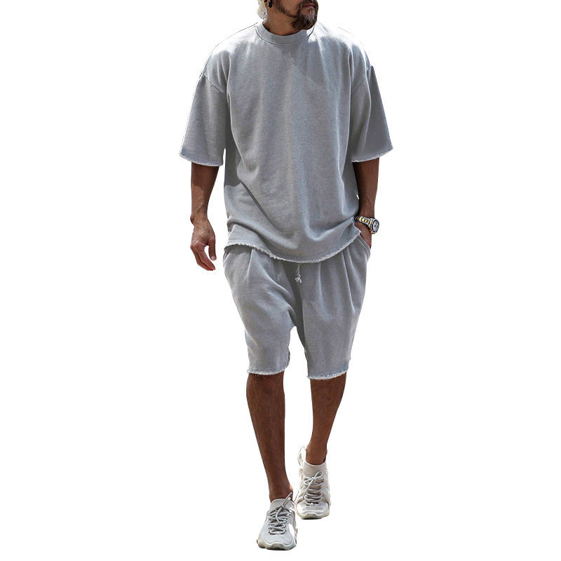 Completo sportivo da uomo senza maniche – Vestibilità comoda e traspirante