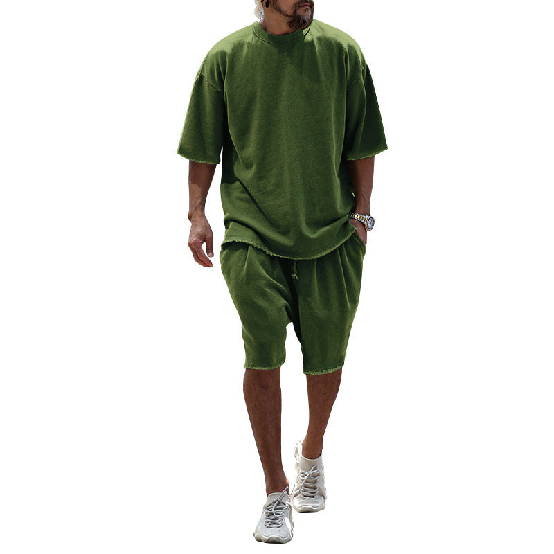 Completo sportivo da uomo senza maniche – Vestibilità comoda e traspirante
