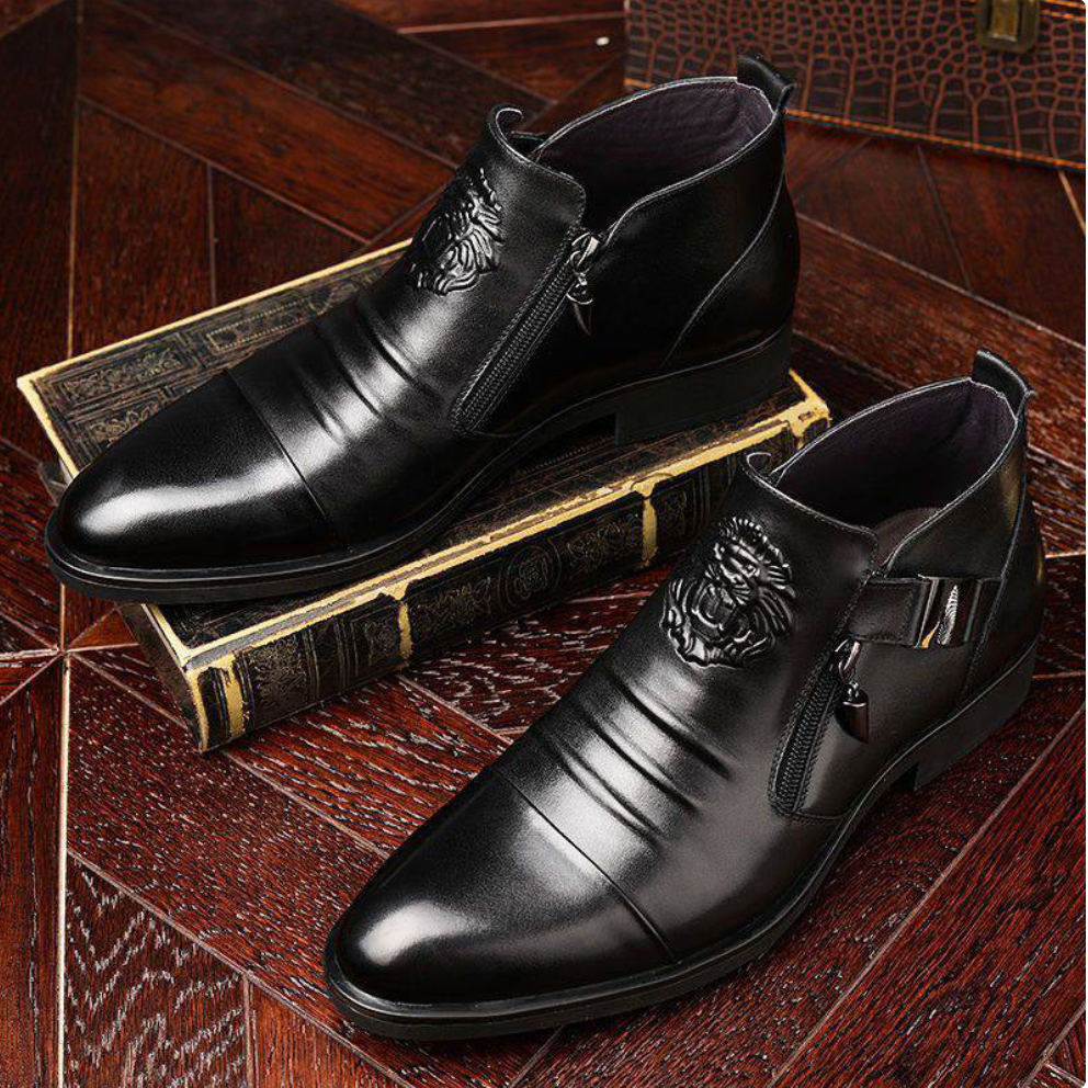 scarpe eleganti lion in puro cuoio