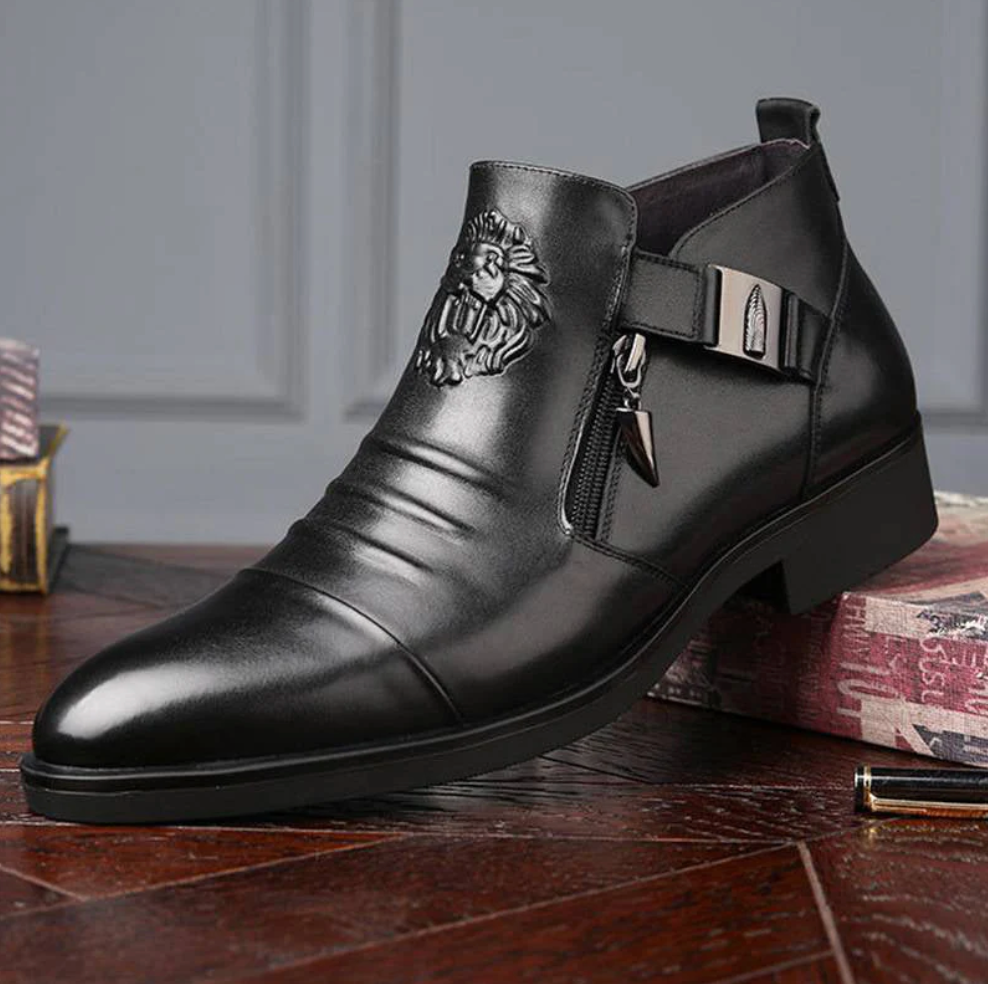 scarpe eleganti lion in puro cuoio