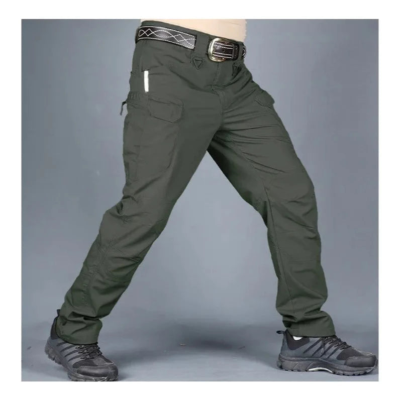 Pantaloni cargo durevoli con cintura
