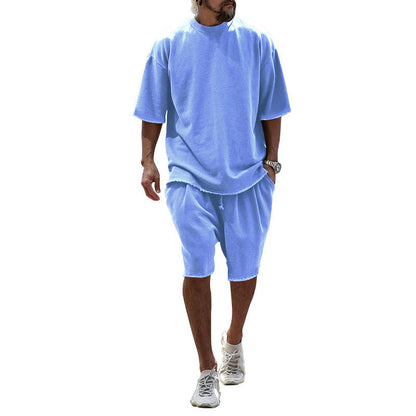 Completo sportivo da uomo senza maniche – Vestibilità comoda e traspirante