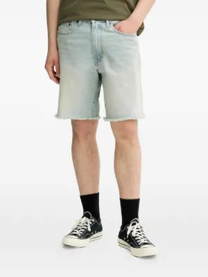 Levi's Shorts denim Pride 468 con orlo sfrangiato — vista 1